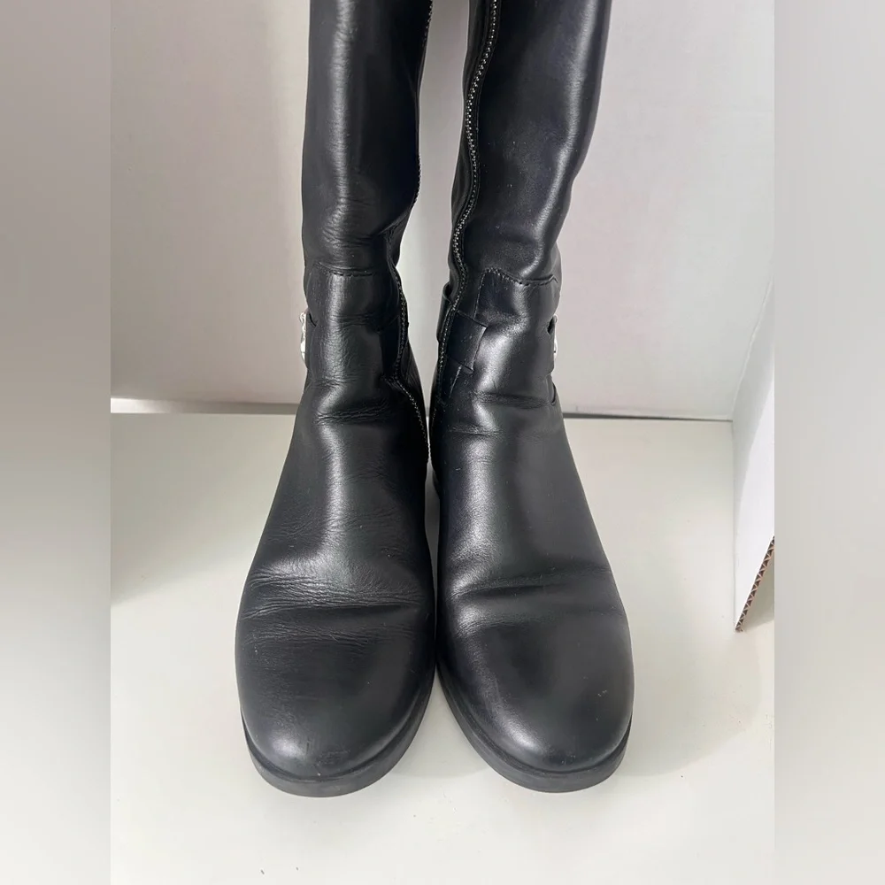 Michael Kors Black Over the Knee Boots